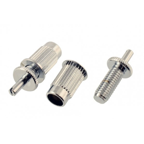 ALL PARTS BP0392010 SET OF TWO CHROME ADAPTER STUDS FOR M8 ANCHORS