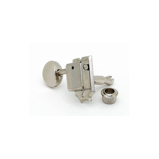 ALL PARTS TK0780L01 TUNING KEYS ECONOMY VINTAGE STYLE LEFTHANDED 6INLINE NICKEL 14:1