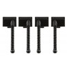 ALL PARTS BP2070003 FULL SET OF 4 REPLACEMENT SADDLES FOR OMEGA AND BADASS BASS BRIDGES