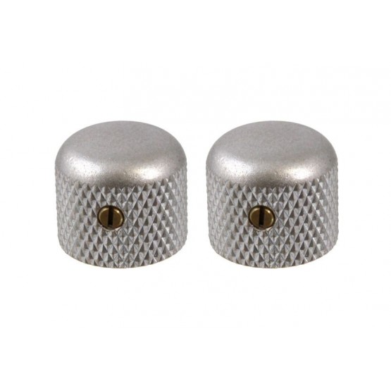 ALL PARTS MK3150007 SHORT DOME KNOBS WITH SET SCREW AND AGED CHROME FINISH
