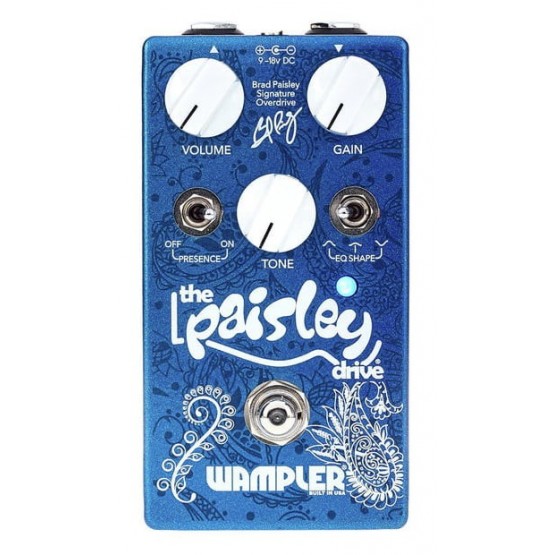 WAMPLER PAISLEY DRIVE PEDAL OVERDRIVE