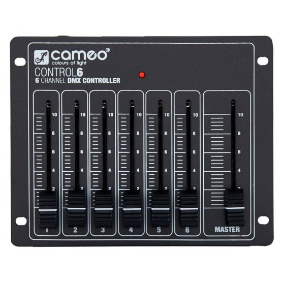CAMEO CONTROL6 CONTROLADOR DMX 6 CANALES