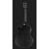 IBANEZ AW84CE WK GUITARRA ELECTROACUSTICA DREADNOUGHT WEATHERED BLACK