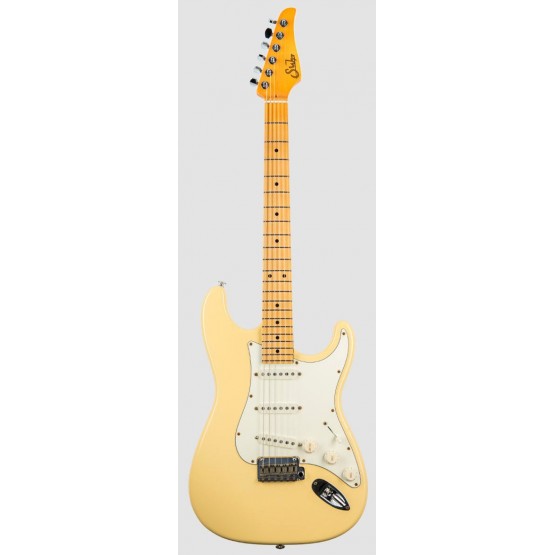 SUHR CLASSIC S ANTIQUE MN VY GUITARRA ELECTRICA VINTAGE YELLOW