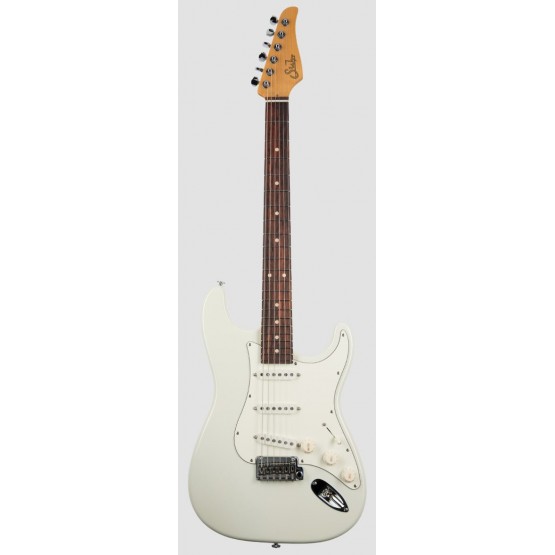 SUHR CLASSIC S RW OW GUITARRA ELECTRICA OLYMPIC WHITE