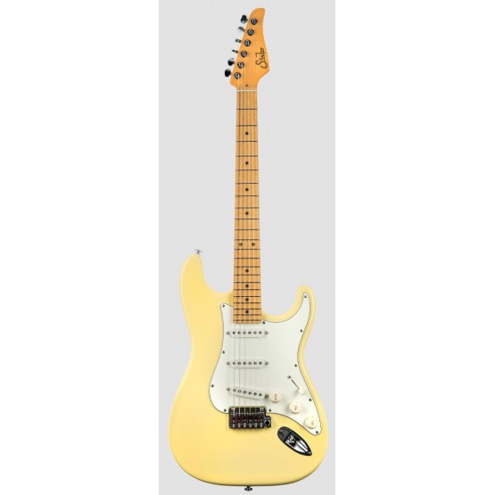 SUHR CLASSIC S MN VY GUITARRA ELECTRICA VINTAGE YELLOW