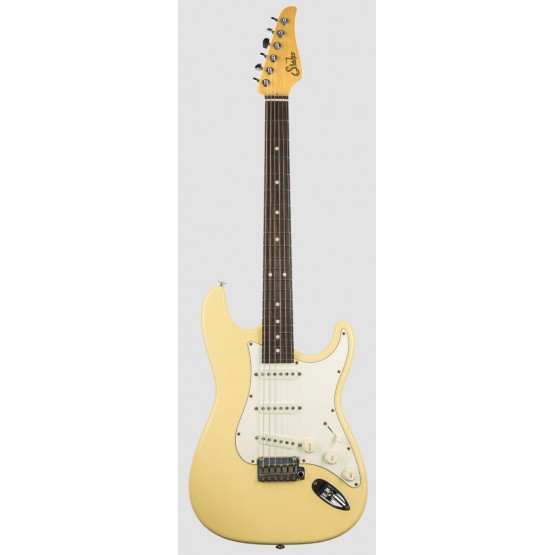 SUHR CLASSIC S ANTIQUE RW VY GUITARRA ELECTRICA VINTAGE YELLOW