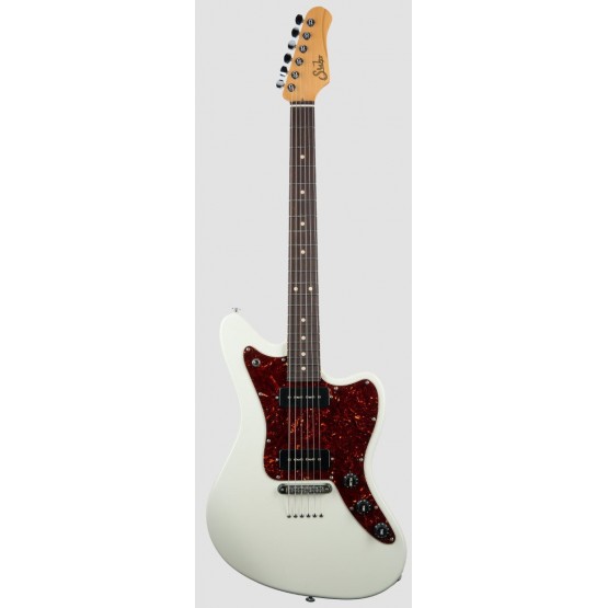 SUHR CLASSIC JM S90 TP6 OW GUITARRA ELECTRICA OLYMPIC WHITE