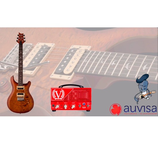 Vídeo: Guitarra PRS SE Custom 24 y amplificador Victory RD-1
