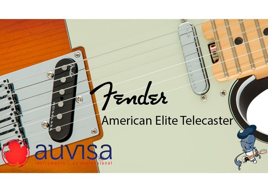 Vídeo: Guitarra Fender American Elite Telecaster
