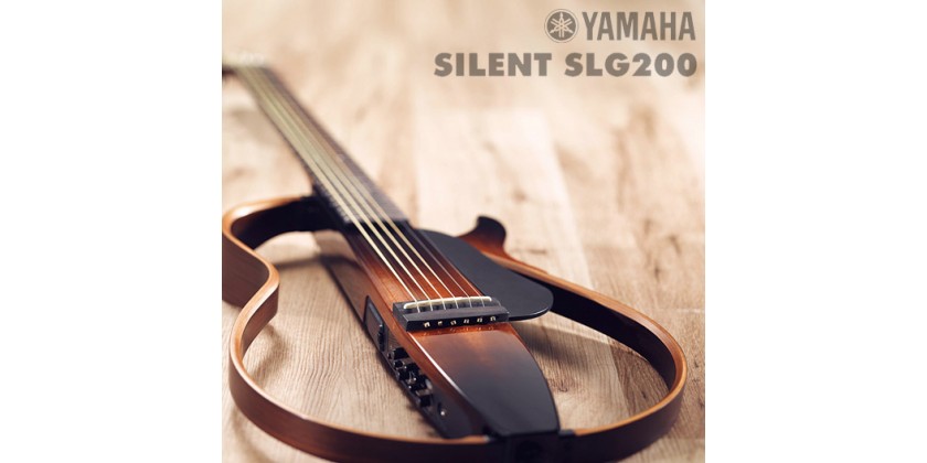 Nuevas guitarras Yamaha Silent SLG200 con cuerdas de acero y nylon
