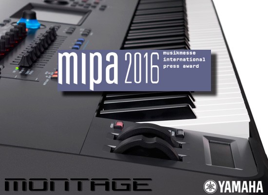 Premio MIPA para los sintetizadores Yamaha Montage