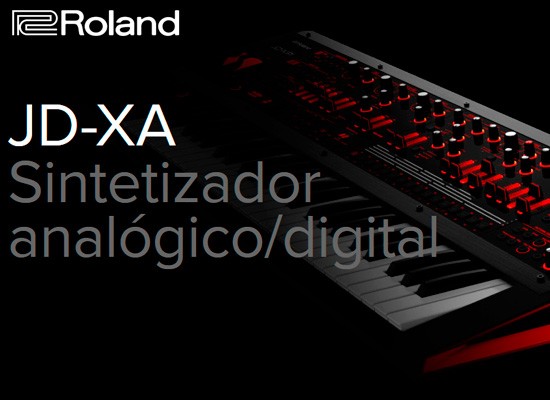 Vídeo: Sintetizador Roland JD-XA