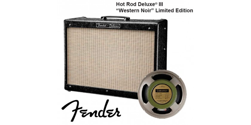 Edición limitada: Amplificador guitarra Fender Hot Rod Deluxe III FSR Black Western