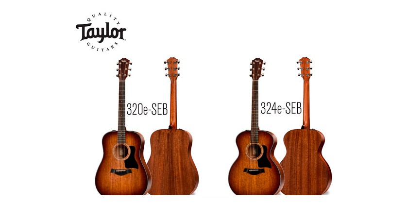 Edición especial: Guitarras electro-acústicas Taylor 320e SEB y Taylor 324e SEB