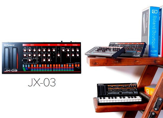 Vídeo: Sintetizador Roland JX-03 boutique