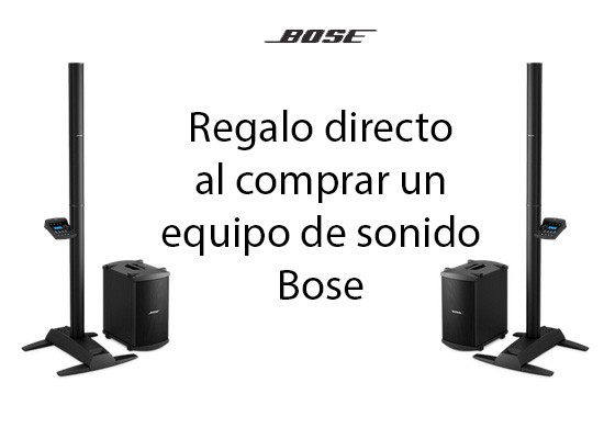 Regalo directo al comprar productos Bose