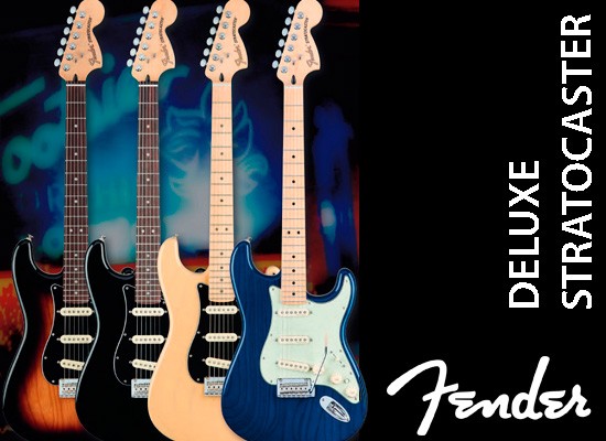 Nuevas guitarras eléctricas Fender Deluxe Stratocaster