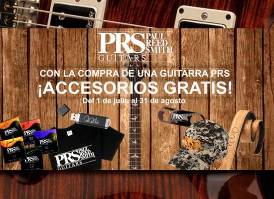 Promoción guitarras PRS