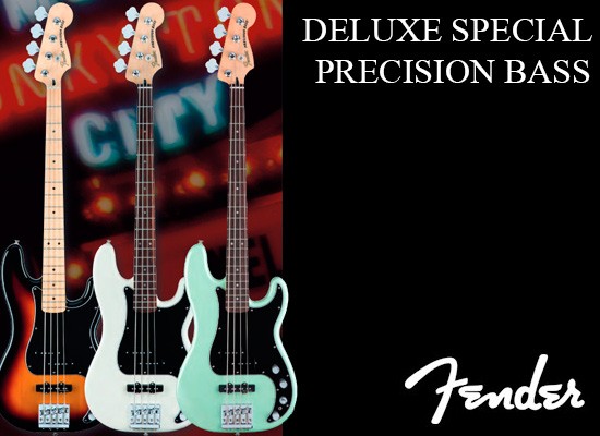 Nuevos bajos eléctricos Fender Deluxe Active Special Precision Bass