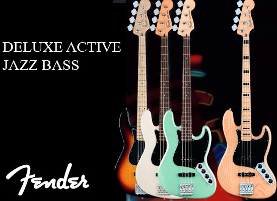 Novedad: Bajos eléctricos Fender Deluxe Active Jazz Bass