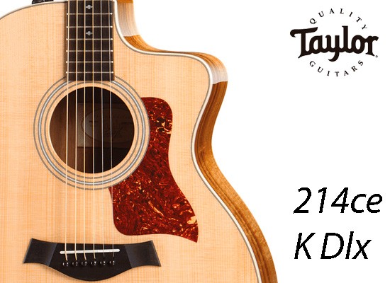 Guitarra acústica Taylor 214ce K Deluxe