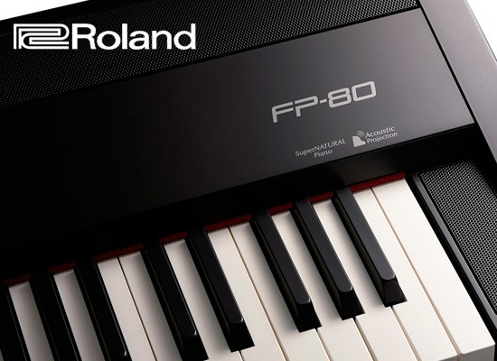 Promoción: Piano Roland FP-80 con soporte de regalo