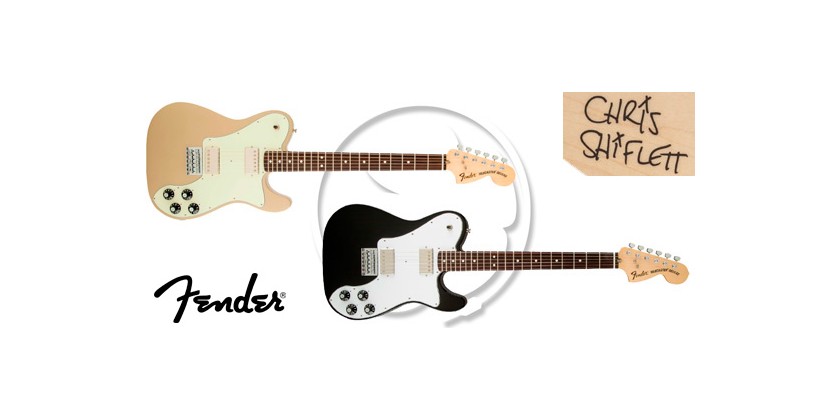 Nuevos acabados guitarra eléctrica Fender Telecaster Chris Shiflett