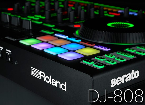 Novedad: Controlador para DJ Roland DJ-808