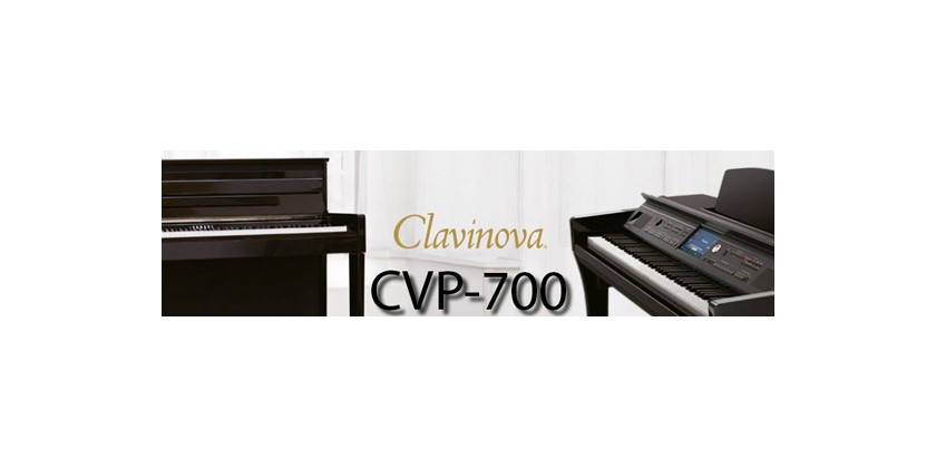 Novedad: Pianos digitales Clavinova Yamaha CVP-700