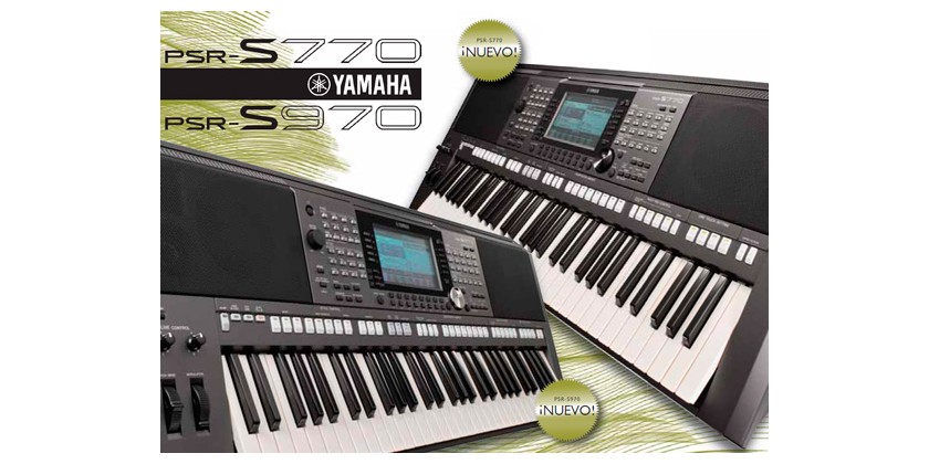 Novedad: Teclados Workstation Yamaha PSR S-770 y Yamaha PSR S-970