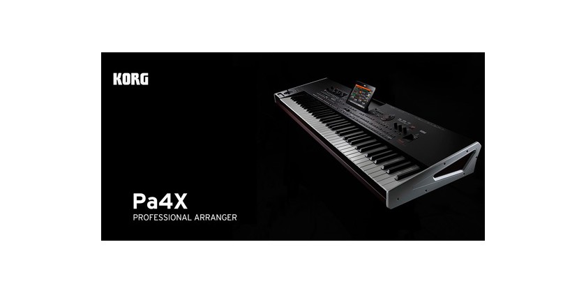 Nuevos teclados Korg Pa4X