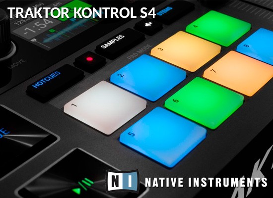NOVEDAD: CONTROLADOR DJ NATIVE INSTRUMENTS TRAKTOR KONTROL S4 MK3