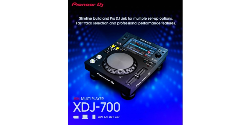 Novedad: Reproductor para DJ Pioneer XDJ-700