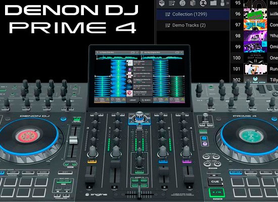 NUEVO SISTEMA PARA DJ DENON DJ PRIME 4