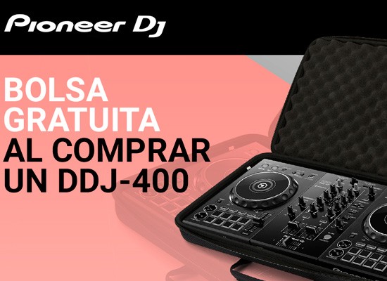 OFERTA: CONTROLADOR DJ PIONEER DJ DDJ400 CON FUNDA DE REGALO