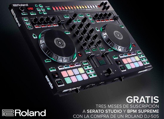 SERATO DJ Y BPM SUPREME GRATIS CON ROLAND DJ
