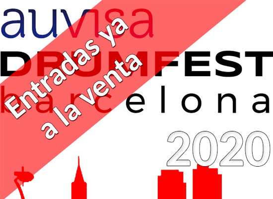 COMPRA TUS ENTRADAS PARA EL AUVISA DRUM FEST 2020