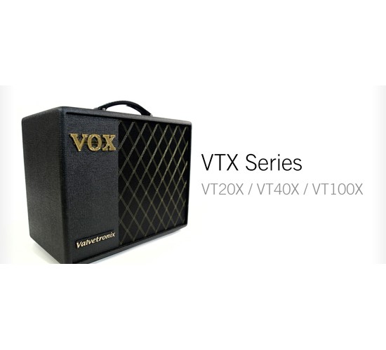 Novedad: Amplificadores para guitarra Vox VTX