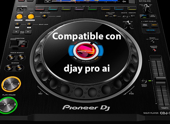 PIONEER DJ CDJ-3000 COMPATIBLE CON DJAY PRO AI PARA MAC