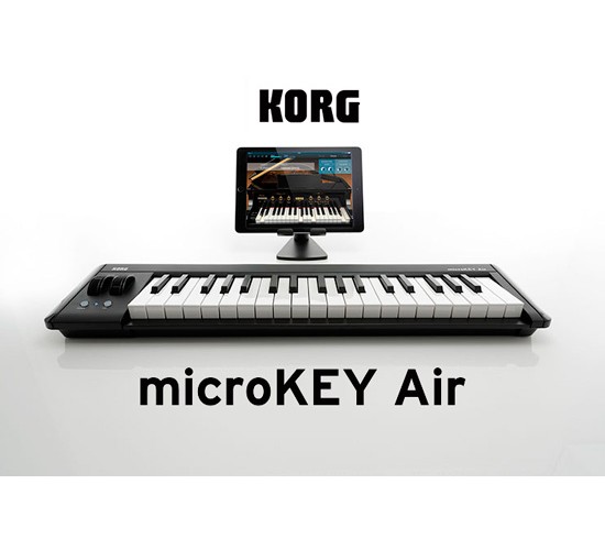 Nuevos teclados controladores inalámbricos Korg MicroKey Air 
