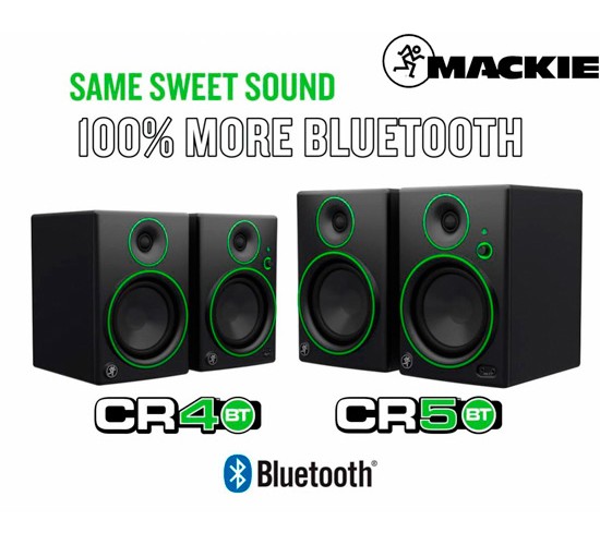 Novedad: Monitores de estudio Mackie CR Bluetooth